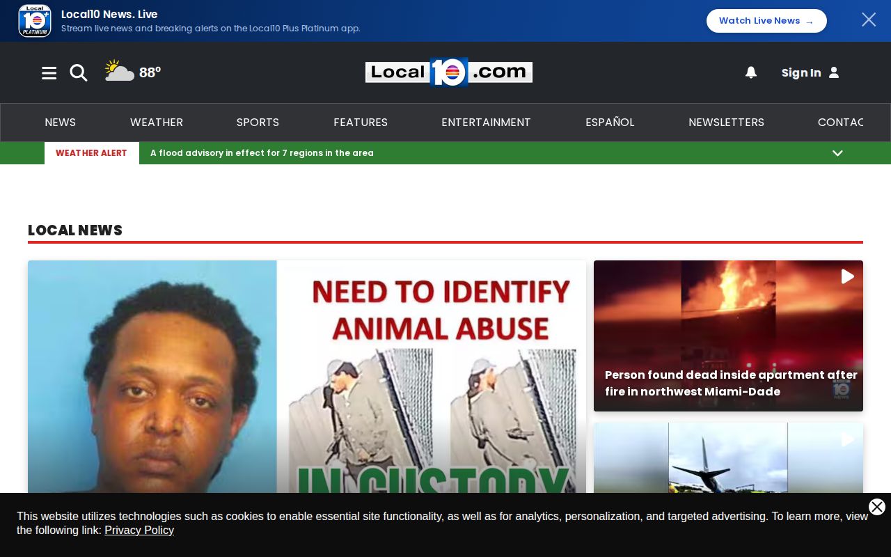 Local 10 news source for Fort Lauderdale arrest coverage in Broward County